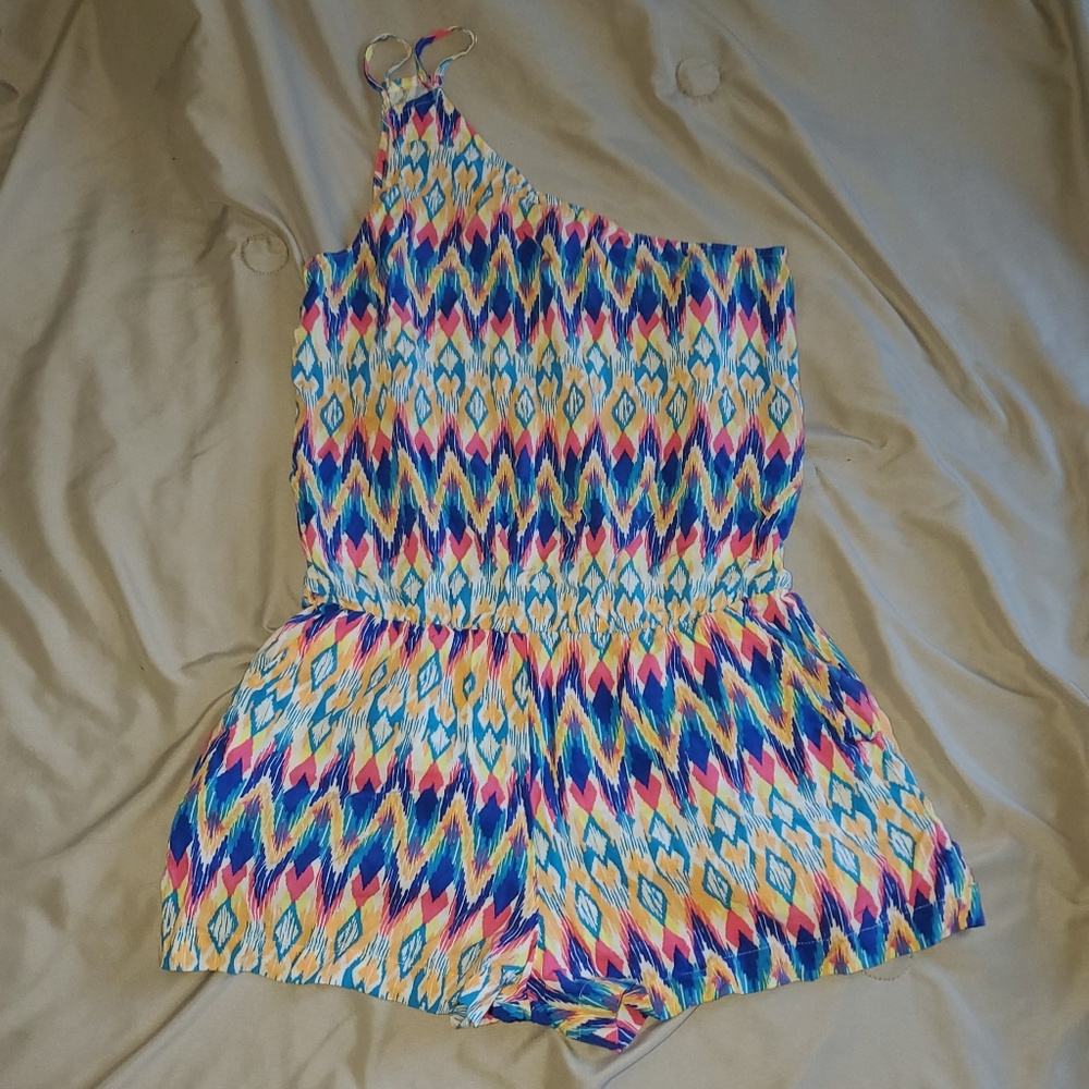 Kirra abstract print romper